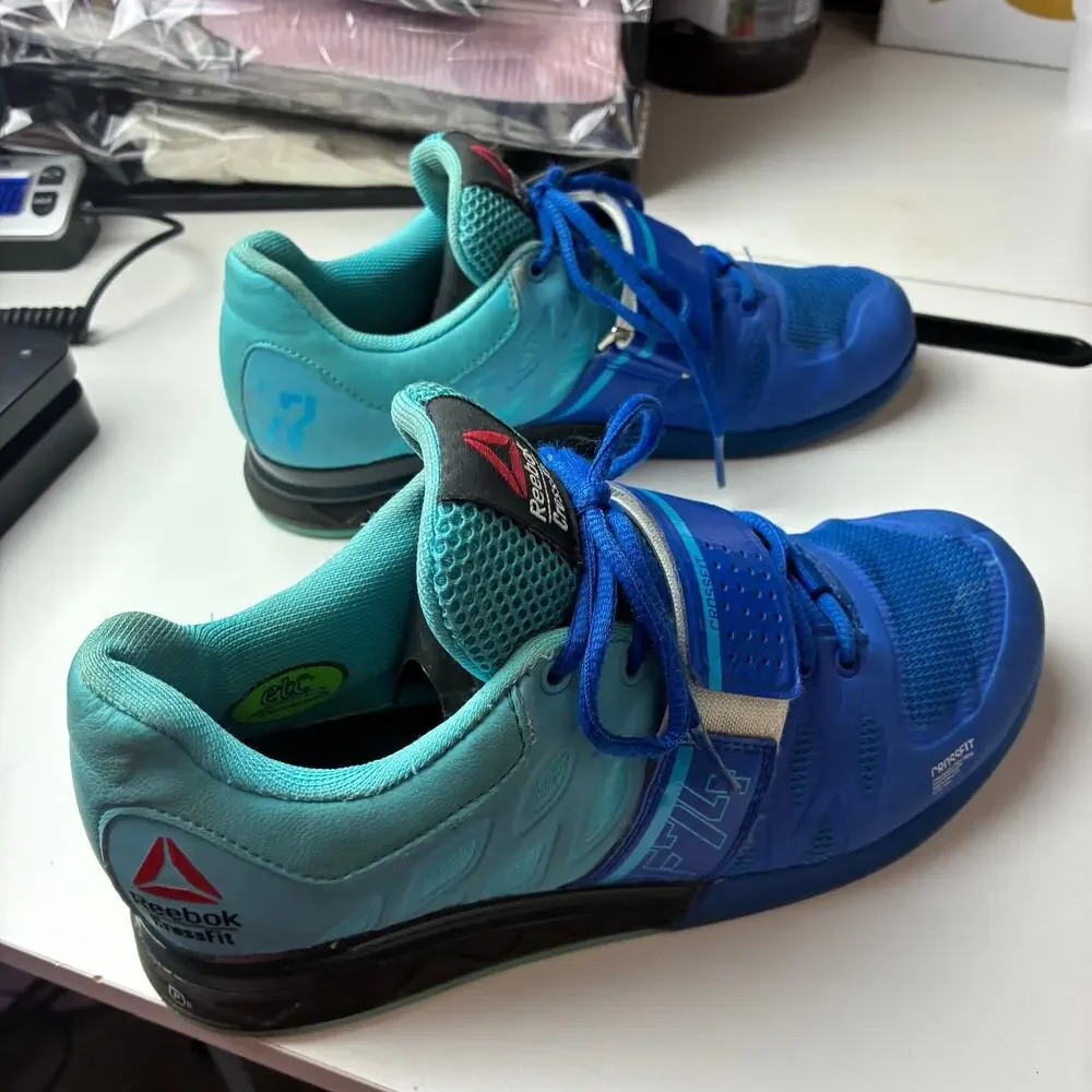 Reebok CrossFit Lifter 2.0 Women's Weightlifting Shoes Blue M45051 Size 7 Gym